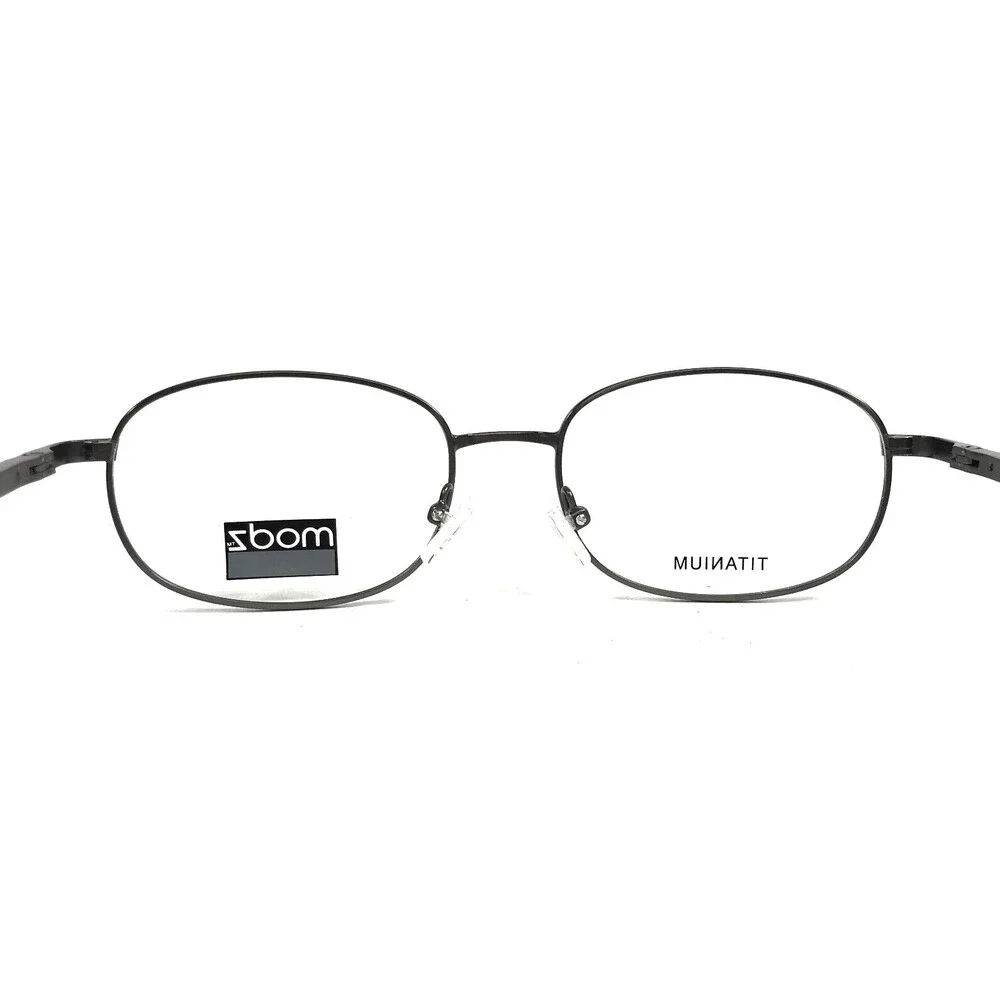 Modz Eyeglasses Frames MODERN DICTATOR MATTE GREY Titanium Oval Wire 53-17-145